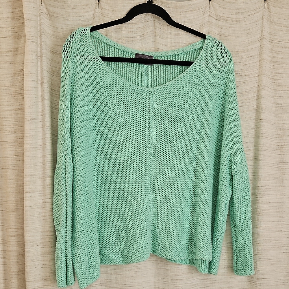 Wooden Ships Mint Knit Sweater